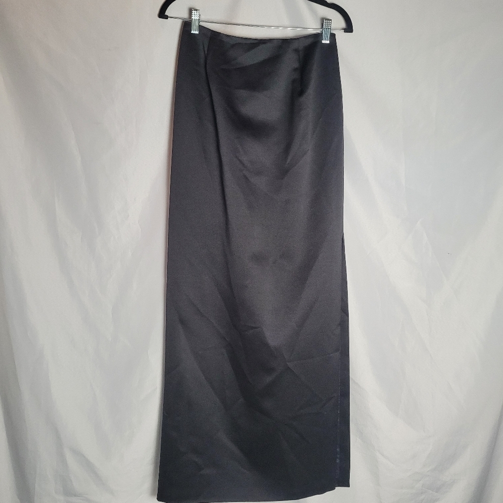 Sherrie Bloom Peter Novetto Chetta B Evening Black Maxi Skirt Size 4